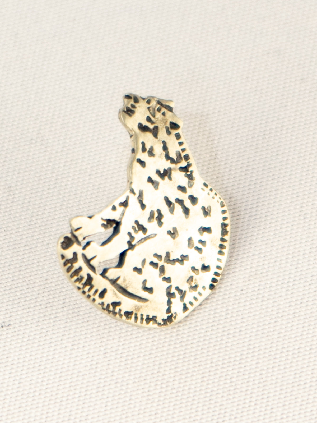 ヤマネコシルバーチャーム(ボタン) | majun plus