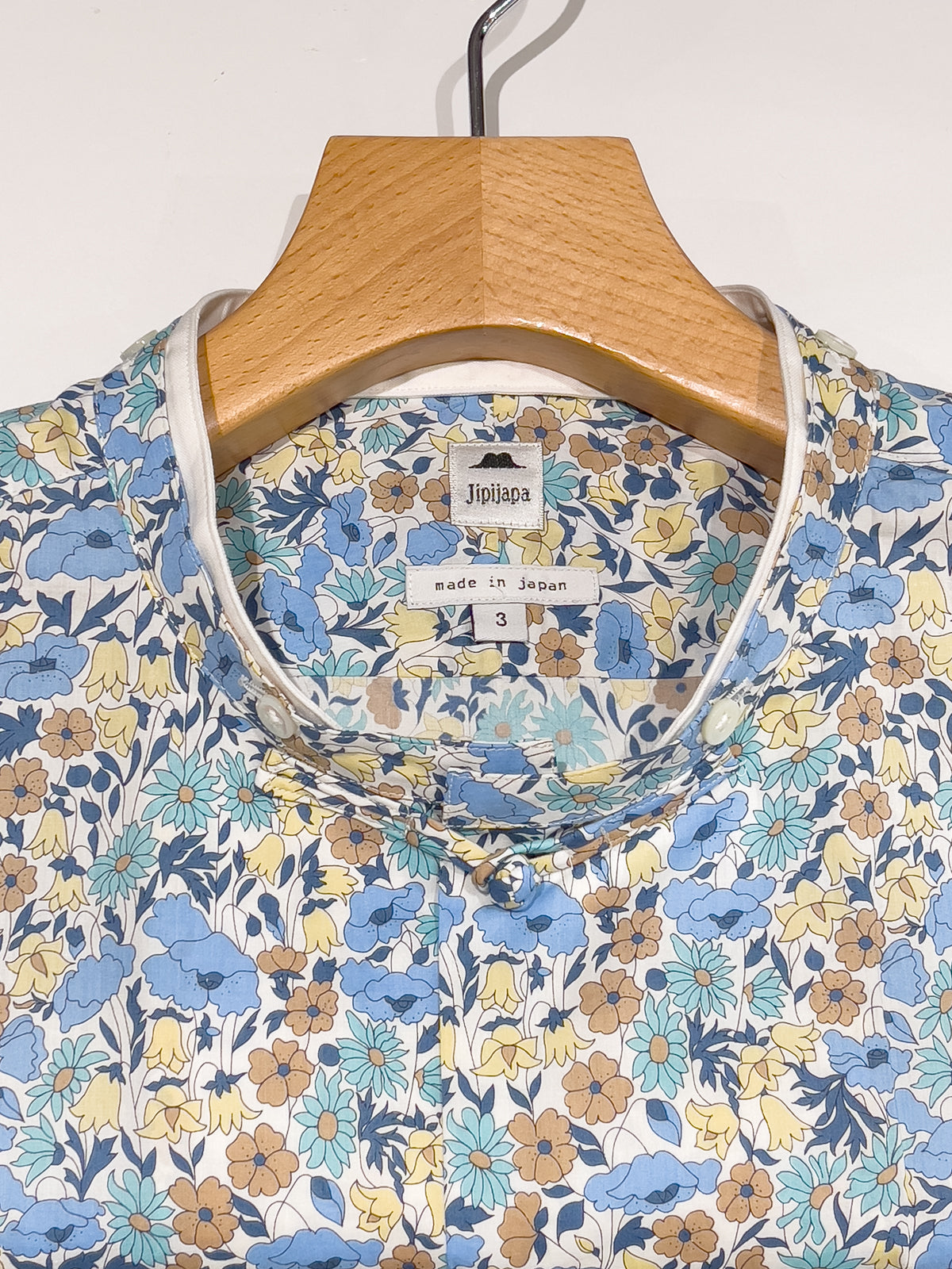 バンドカラーチャイナシャツ | Jipijapa