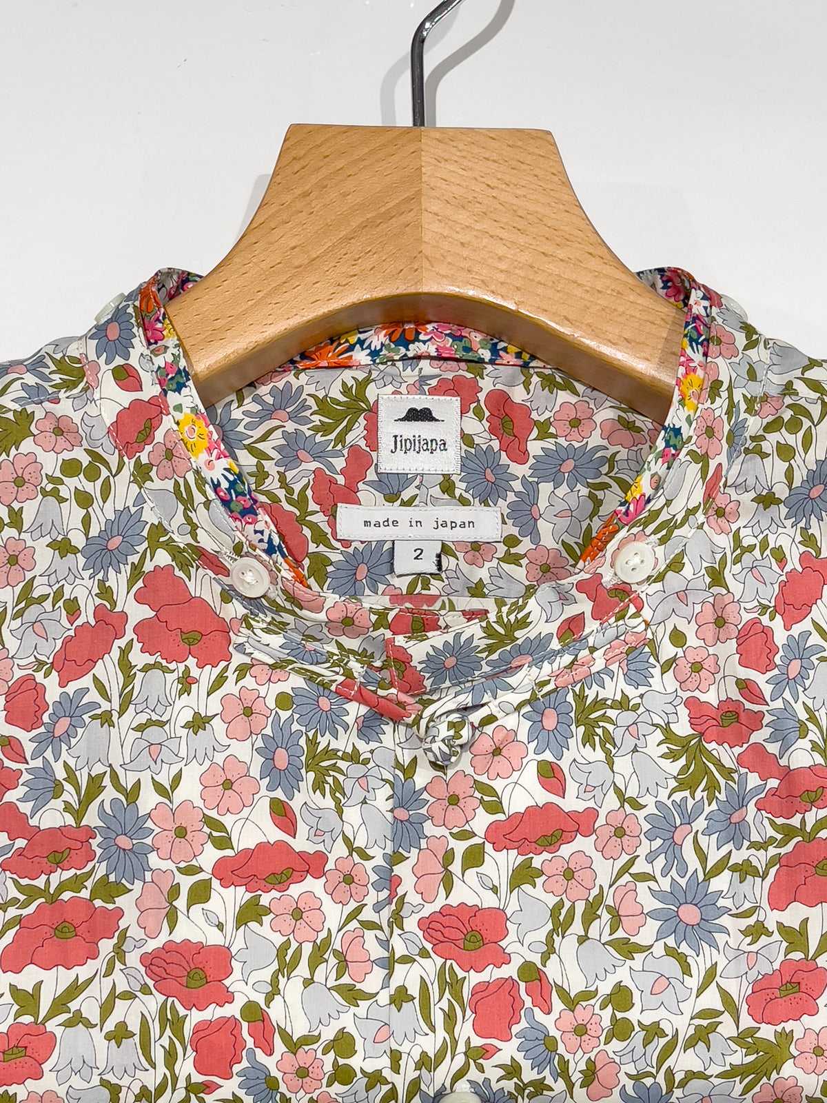 バンドカラーチャイナシャツ | Jipijapa