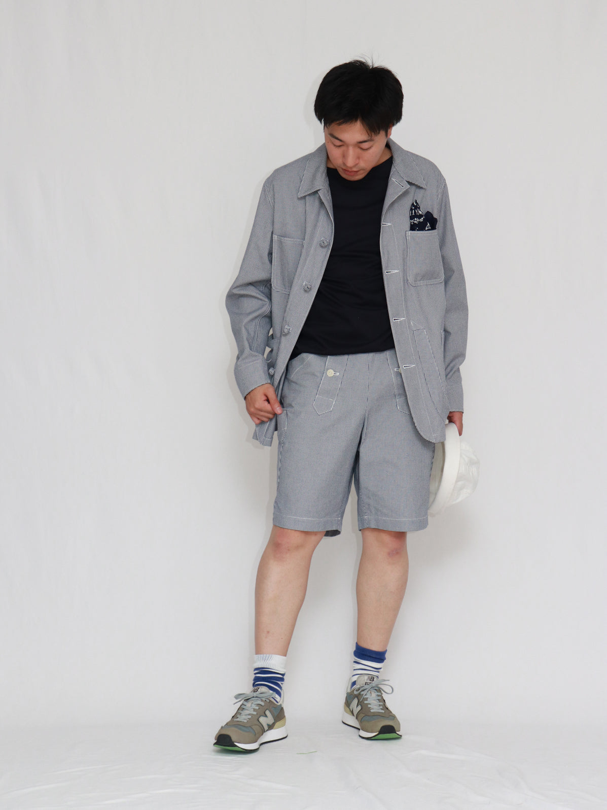 ハウンドトゥース ショートパンツ | Jipijapa