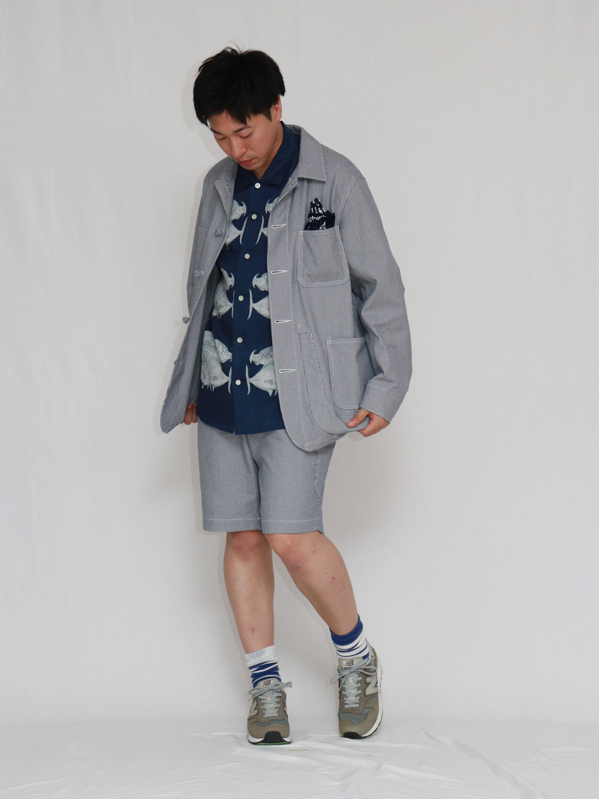ハウンドトゥース ショートパンツ | Jipijapa